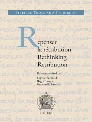 cover image of Repenser la retribution / Rethinking Retribution